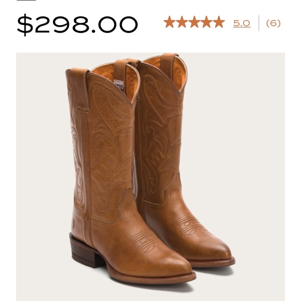 Frye cowboy boots womens size 7